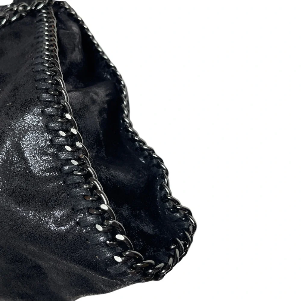 The STELLA Black Chained Handbag Shoulder Hobo - BRAND NEW BOUTIQUE ITEM